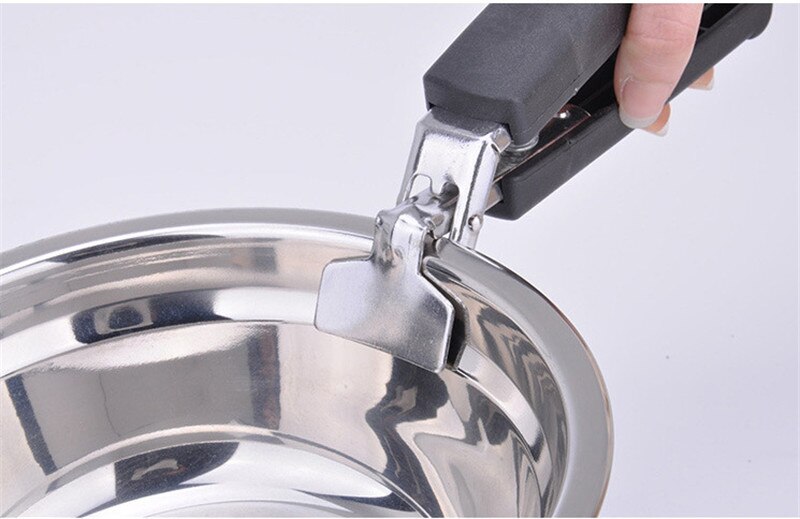 θ ݴ   Ŭ μ  Ŭ ݴ 丮 θ ݴ   ξ μǰ/Stainless Steel Anti-scald Bowl Clip Clamp Pot Clips Anti-hot Dishes Stainless Steel An